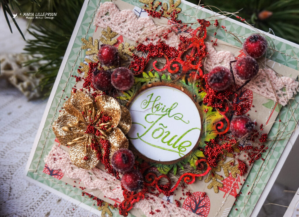 Winter Wonders card by Maria Lillepruun