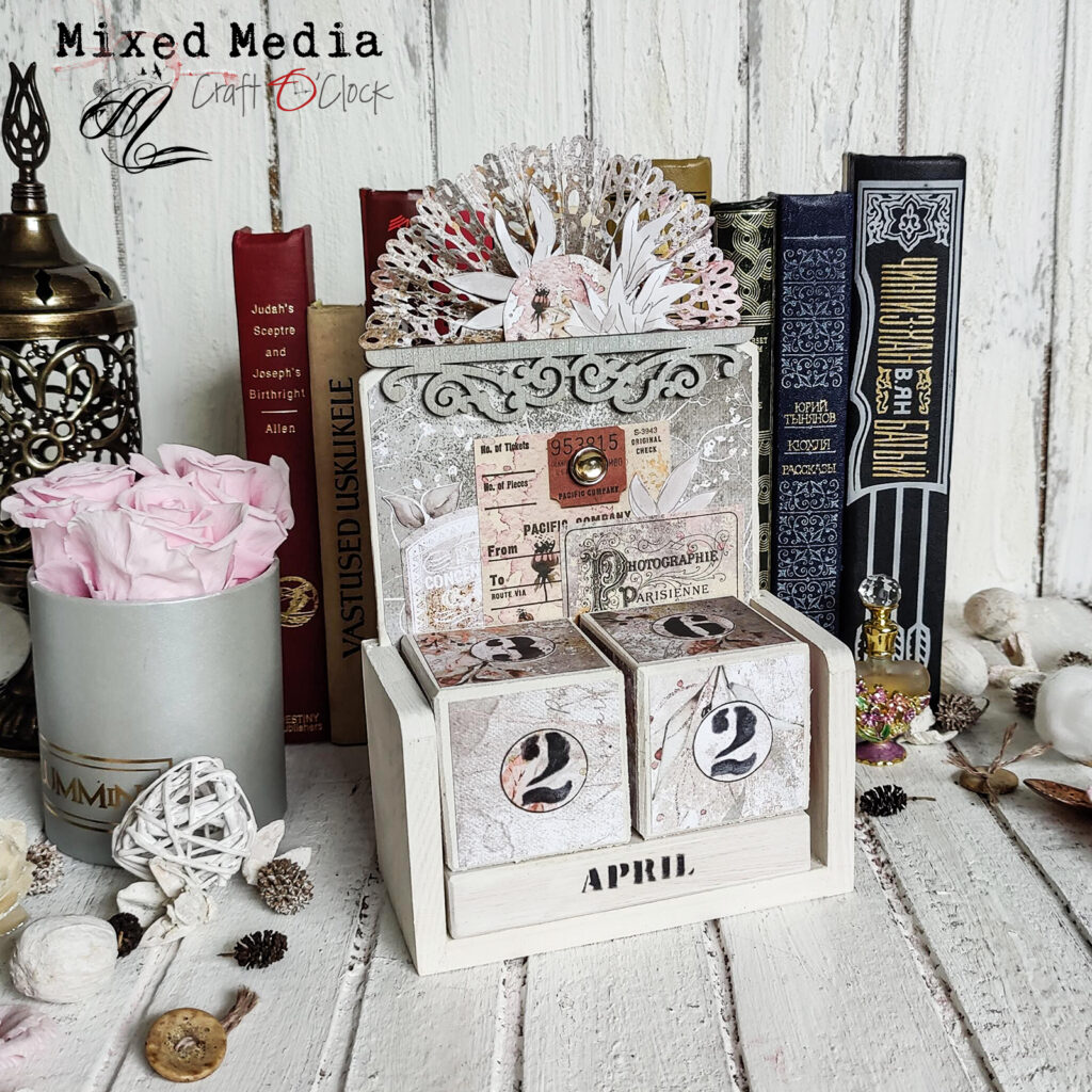 Shabby Chic Calendar by Maria Lillepruun