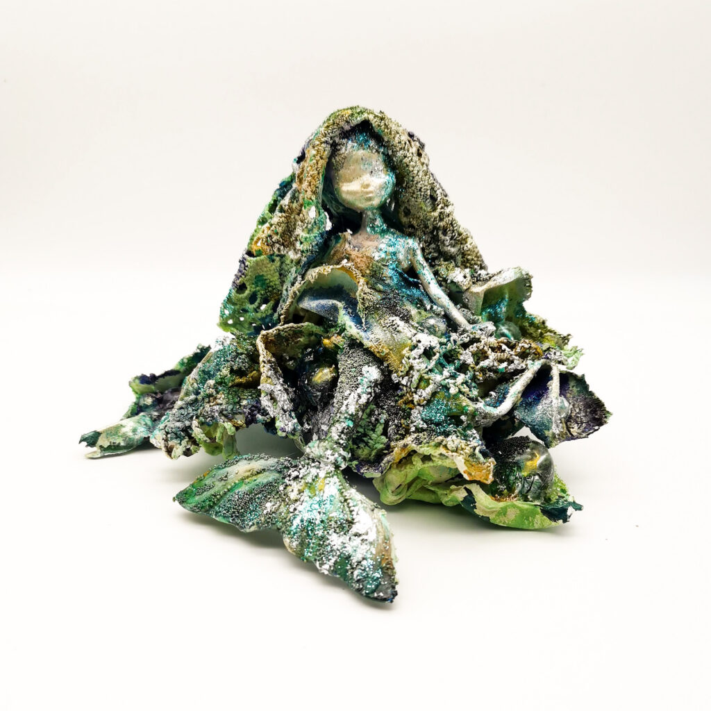 Emerald Mermaid by Maria Lillepruun