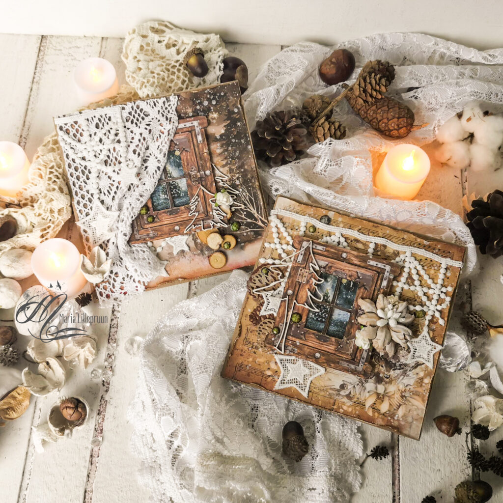 Winter Wonders card by Maria Lillepruun