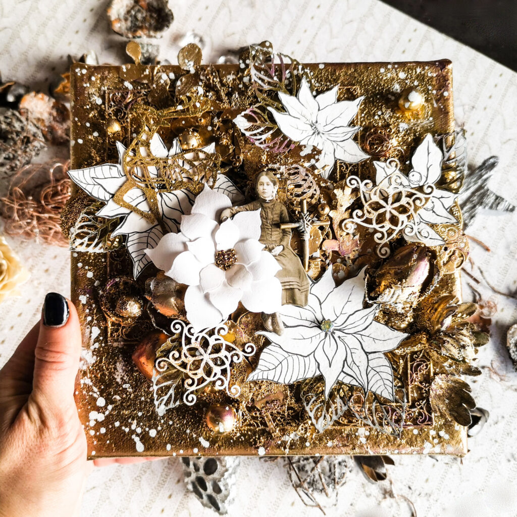 White Christmas Star by Maria Lillepruun