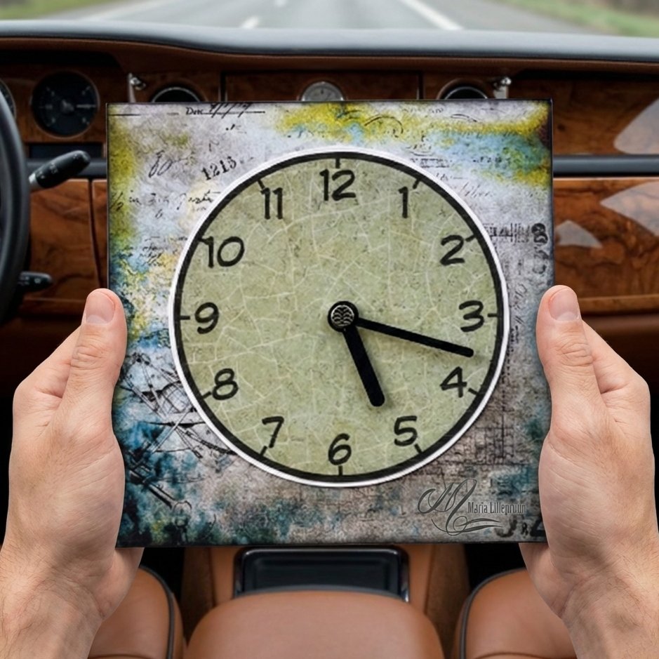 Hazy Days parking clock by Maria Lillepruun