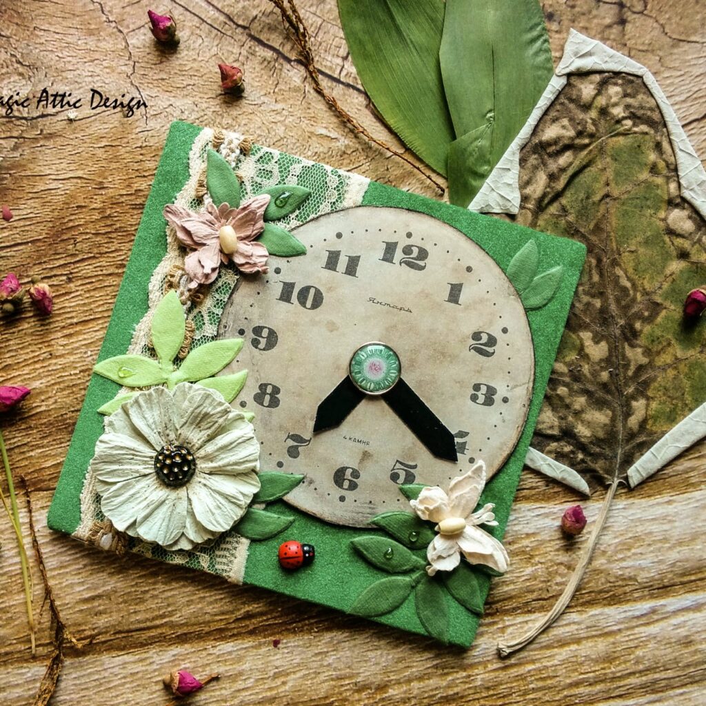 Vintage parking clock by Maria Lillepruun