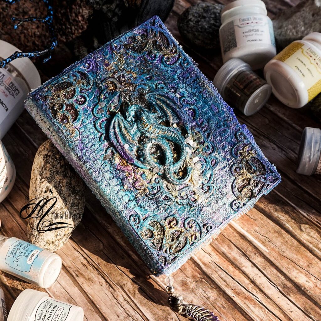 Sapphire Dragon by Maria Lillepruun