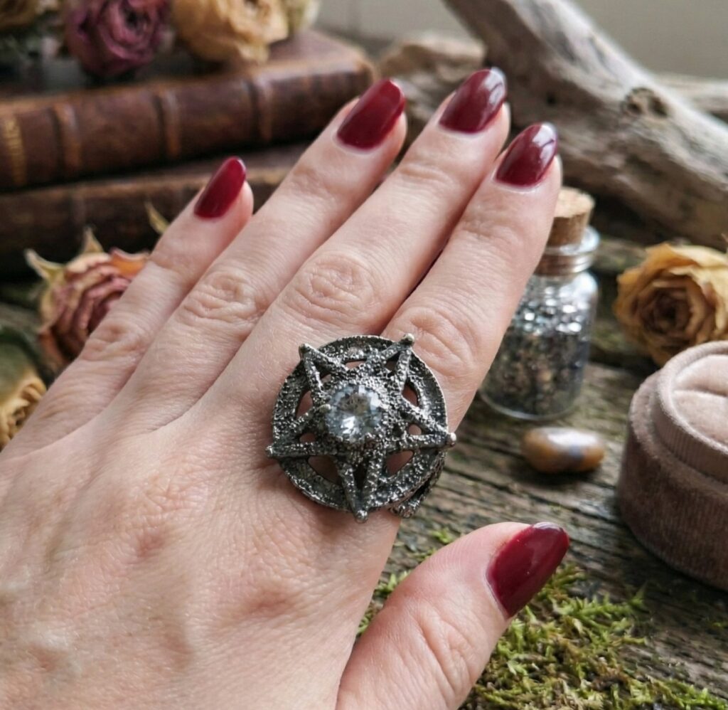 Mixed Media Ring No. 4 by Maria Lillepruun